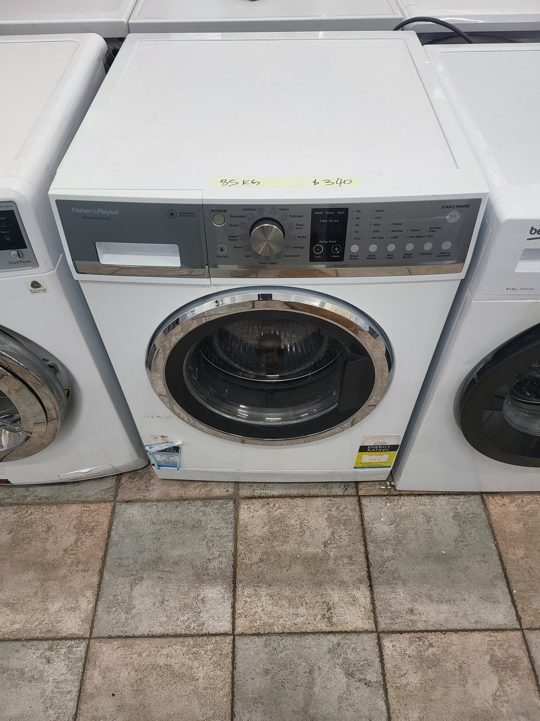 Fisher&Paykel 8.5 kg front loader washing machine Cheap World Online