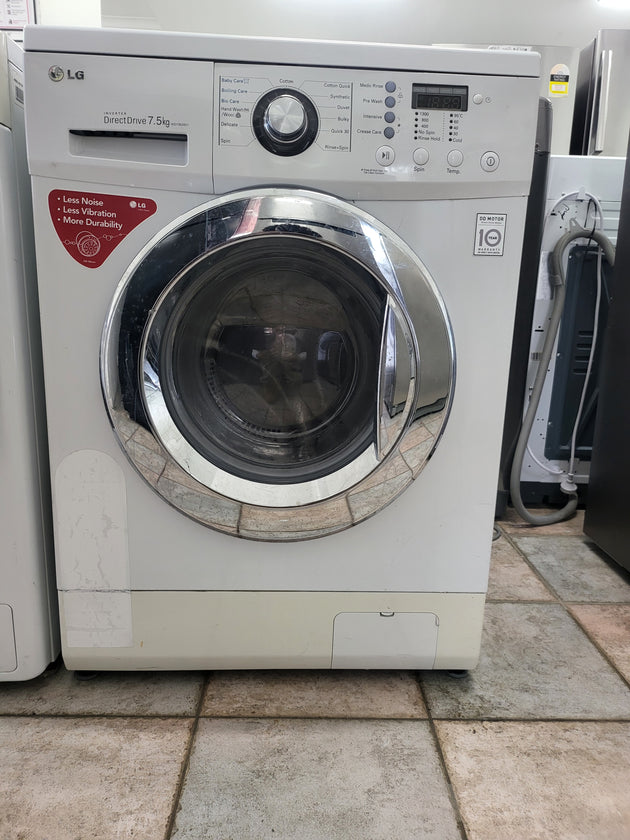 Lg 7.5 kg front loader washing machine Cheap World Online