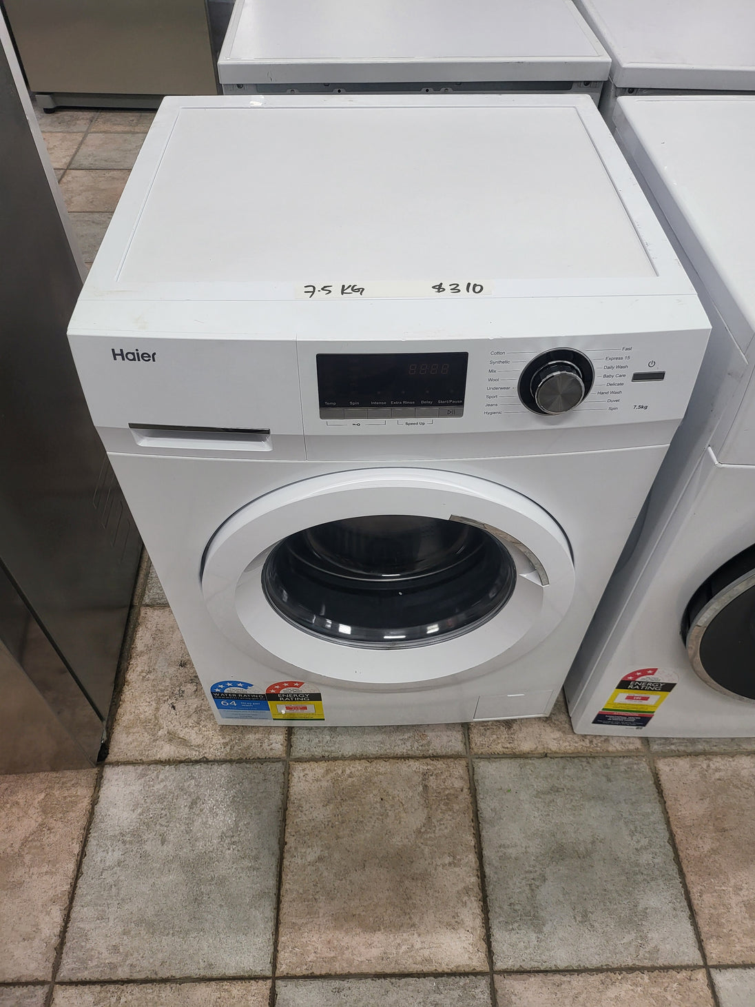 Haier 7.5 kg front loader washing machine Cheap World Online