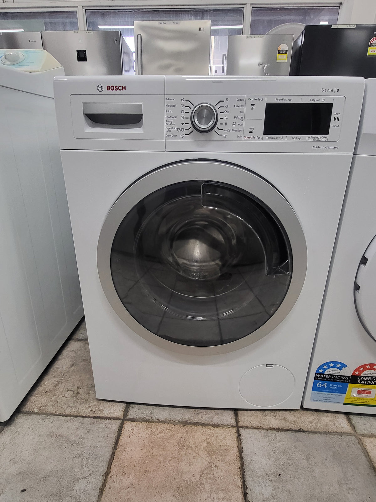 Bosch 9 kg front loader washing machine Cheap World Online