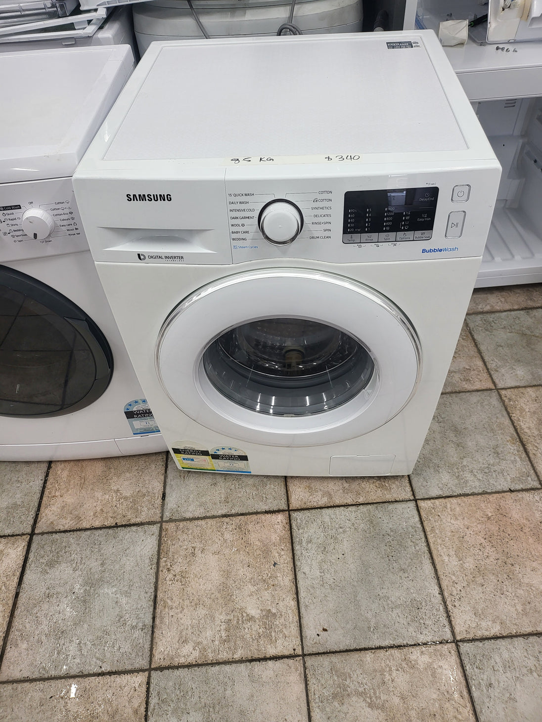 Samsung 8.5kg front loader washing machine Cheap World Online