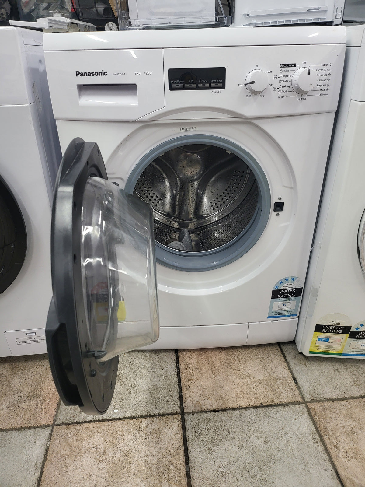 Panasonic 7 kg front loader washing machine Cheap World Online