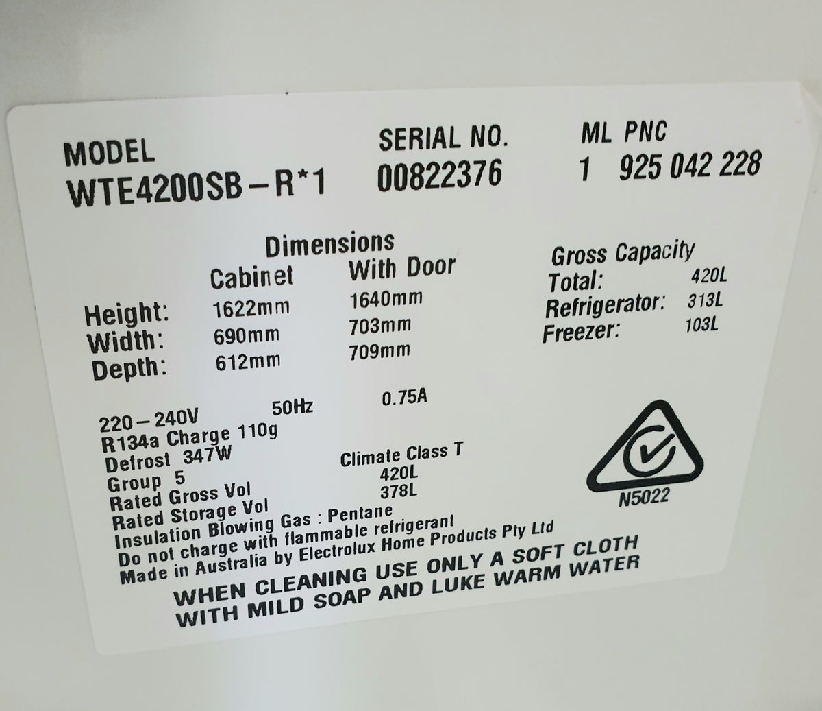 Westinghouse 420L Refrigerator Cheap World Online