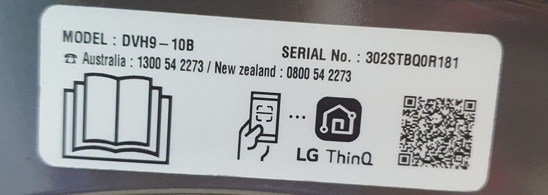 LG 10kg heat pump dryer Cheap World Online