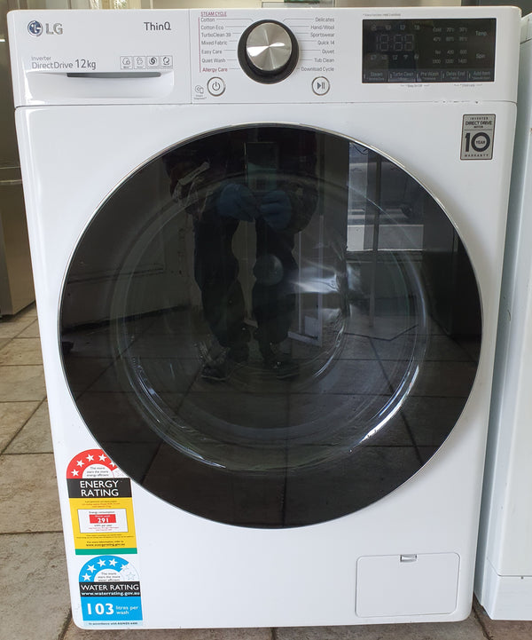 LG 12kg front loader washing machine series 9 Cheap World Online