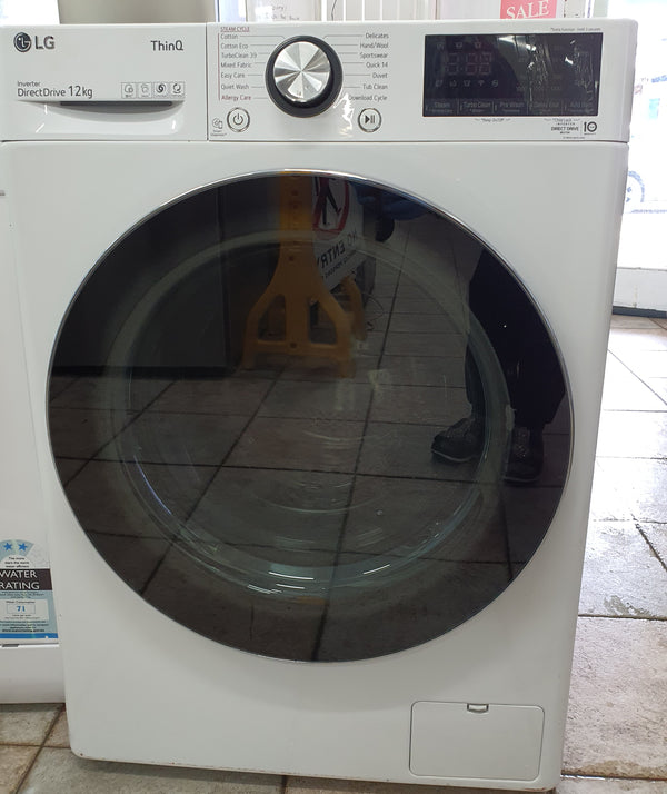 LG 12kg front loader washing machine series 9 Cheap World Online