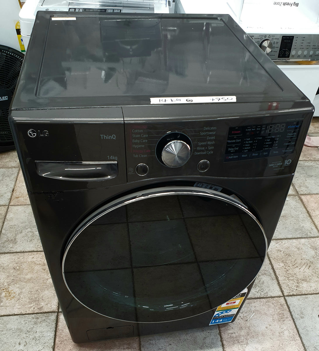 LG 14kg front loader washing machine Cheap World Online