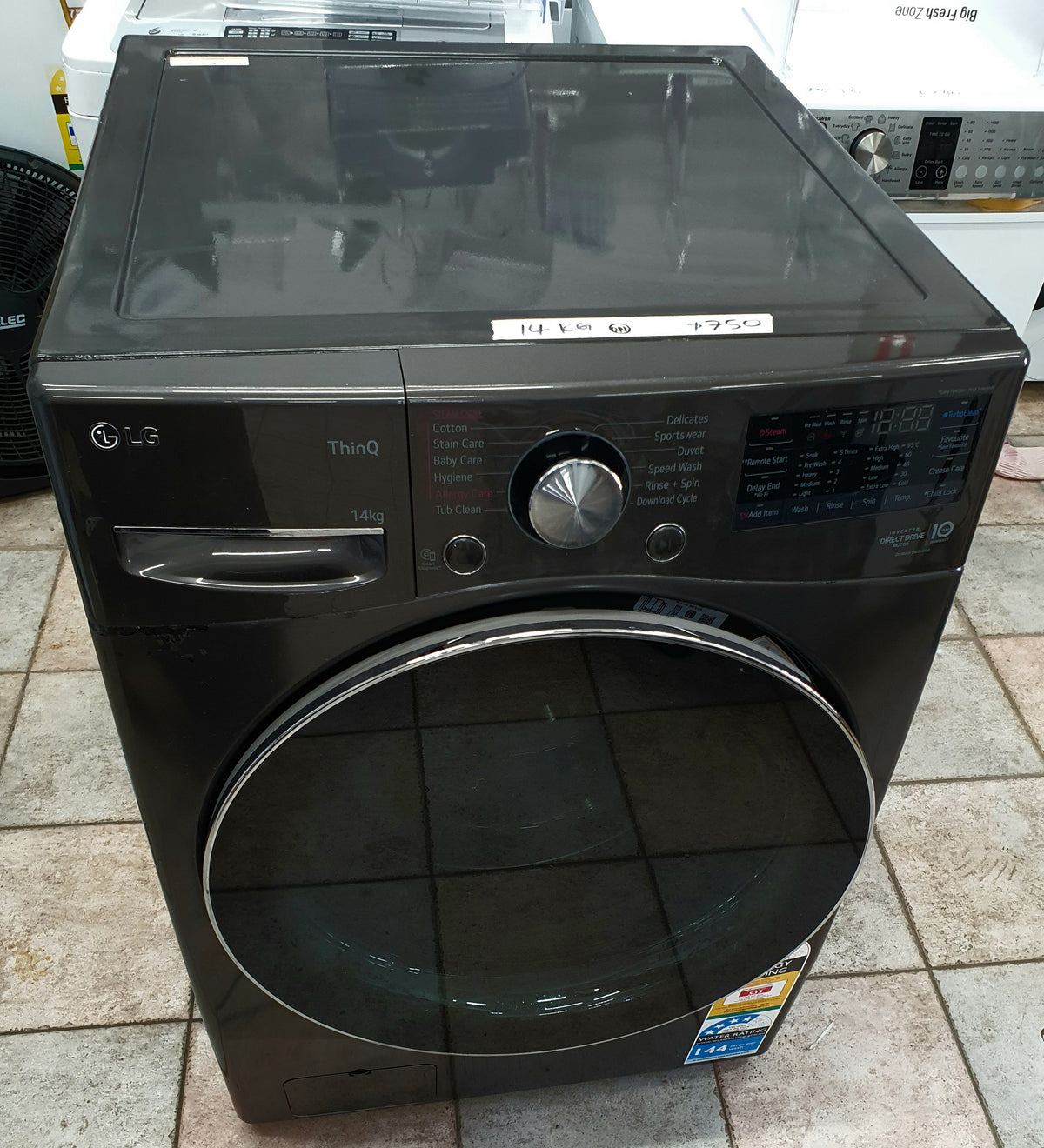 LG 14kg front loader washing machine Cheap World Online