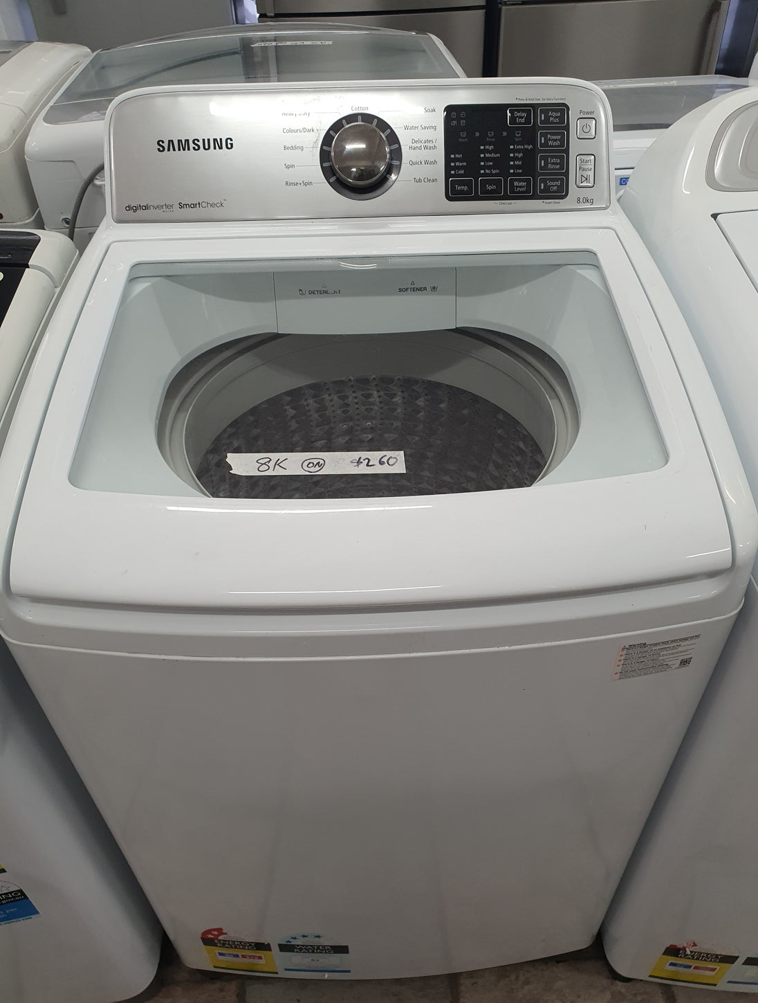 Samsung 8 kg top loader washing machine_ Cheap World Online