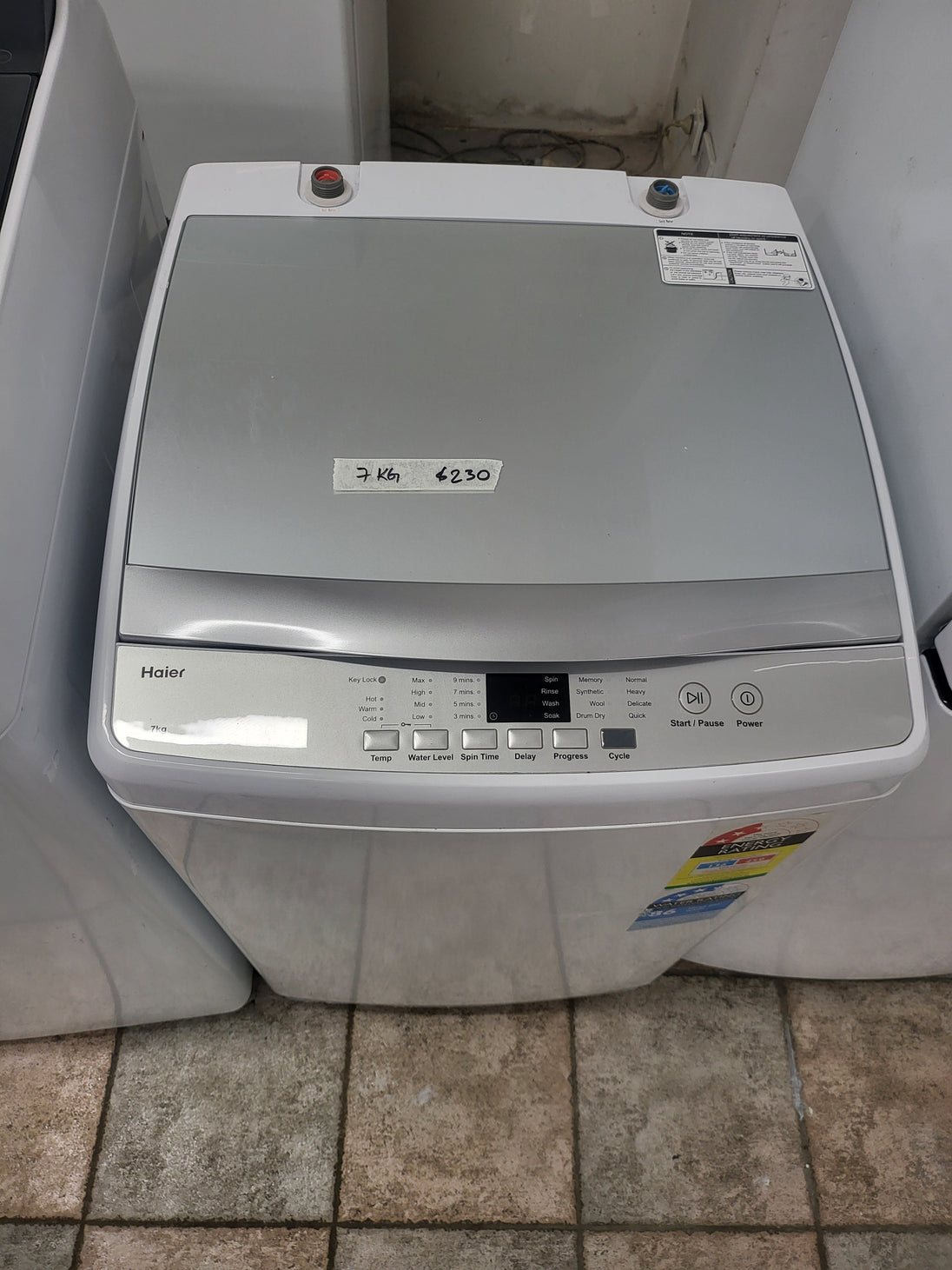 Haier 7 kg top loader washing machine Cheap World Online