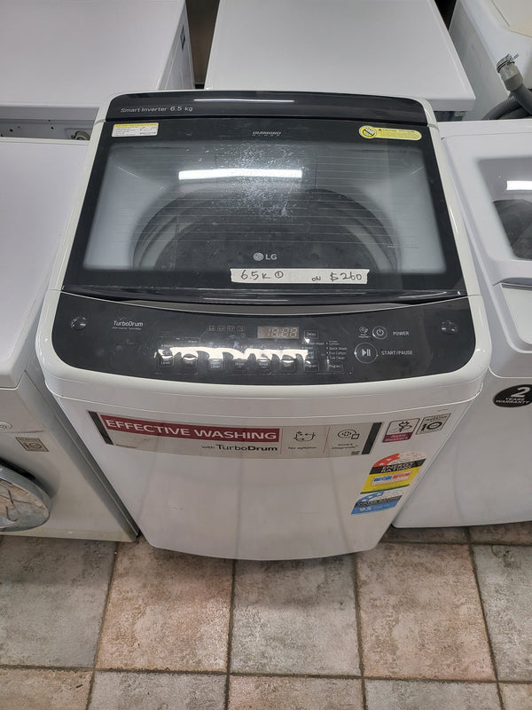 Lg 6.5 kg toploader washing machine Cheap World Online
