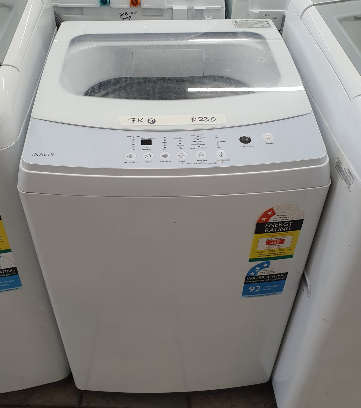 INALTO 7 kg toploader washing machine Cheap World Online