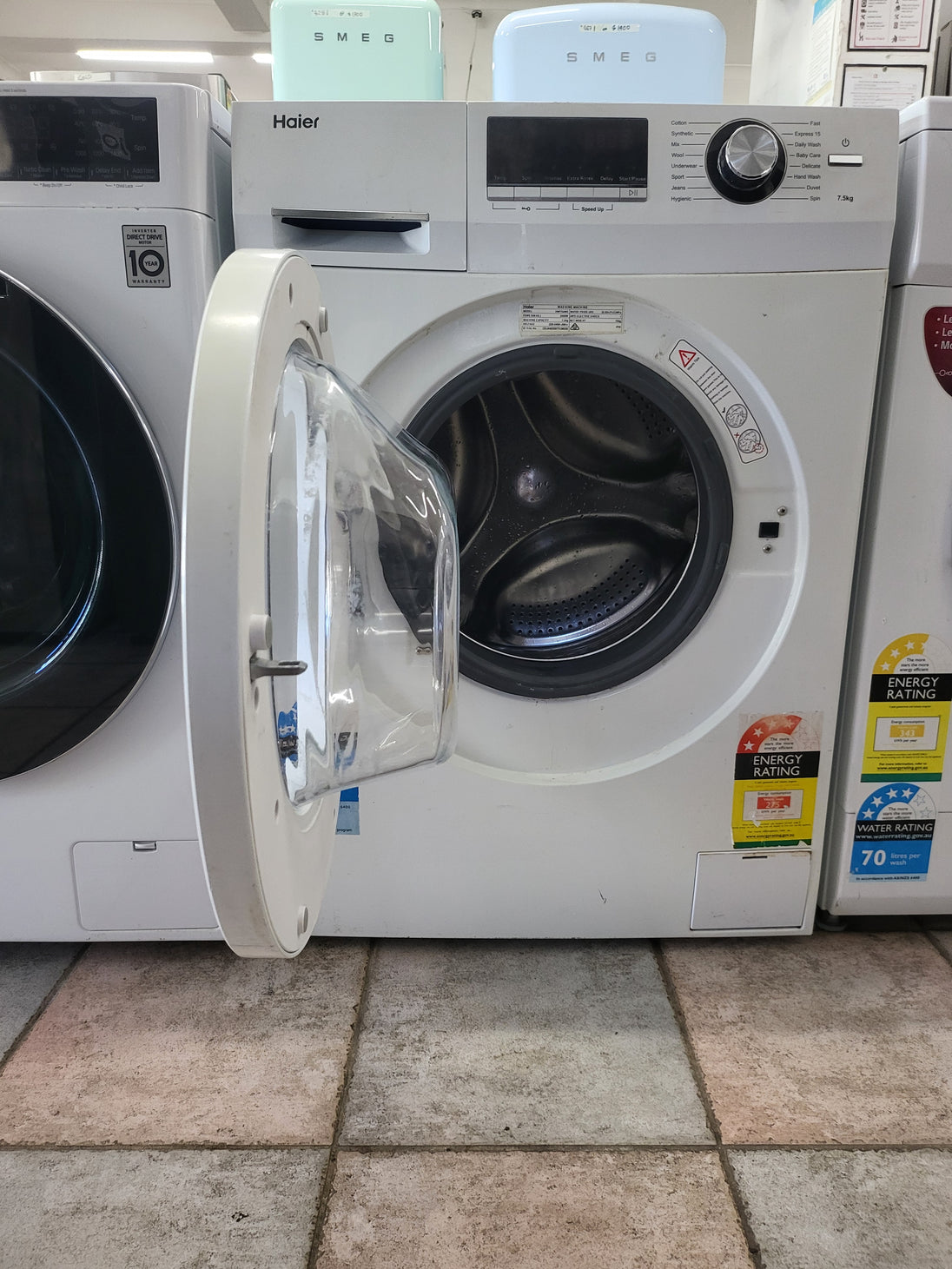Haier 7.5kg front loader washing machine Cheap World Online