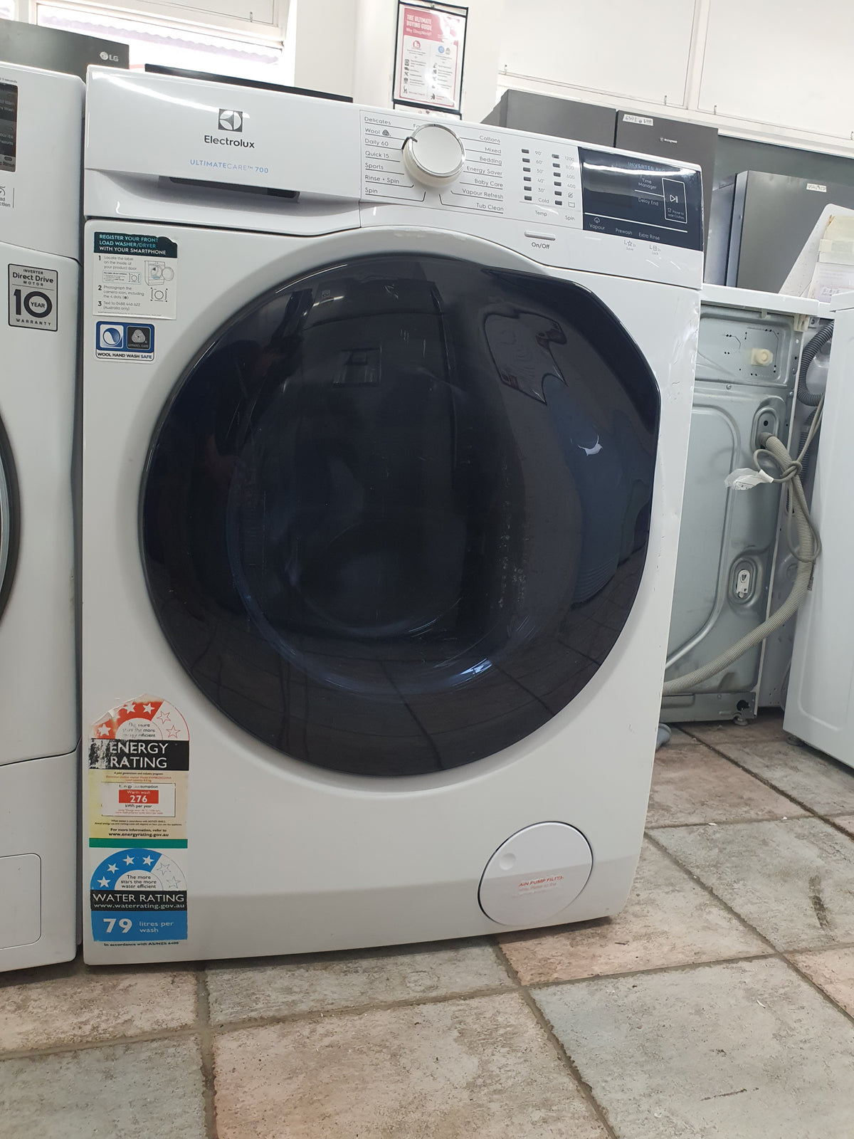 Electrolux 8 kg front loader washing machine Cheap World Online