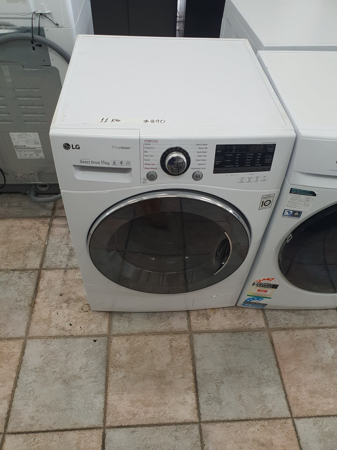 Lg 11 kg front loader washing machine Cheap World Online