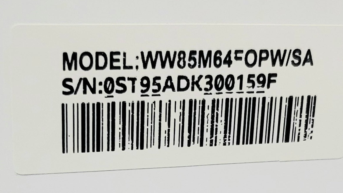 Samsung 8.5kg front loader washing machine Cheap World Online