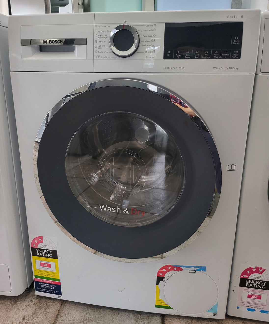 Bosch 10/5kg combo washer and dryer machine Cheap World Online
