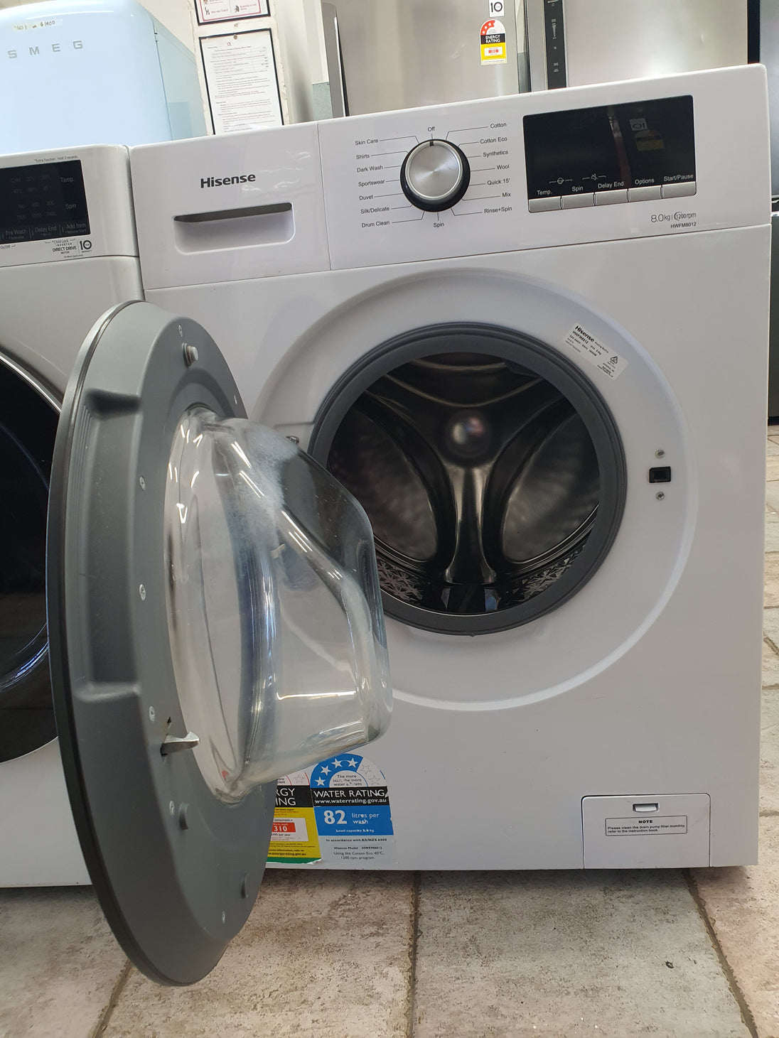 Hisense 8kg front loader washing machine Cheap World Online