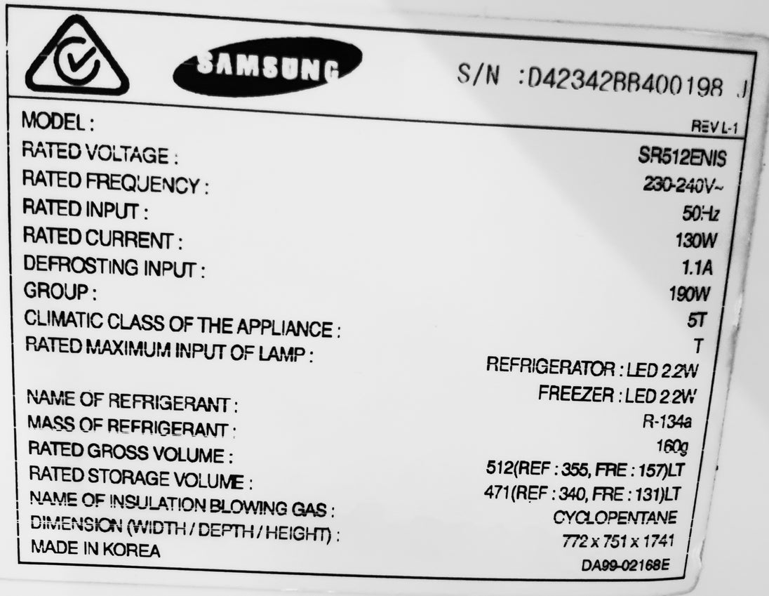 Samsung 512L Refrigerator Cheap World Online