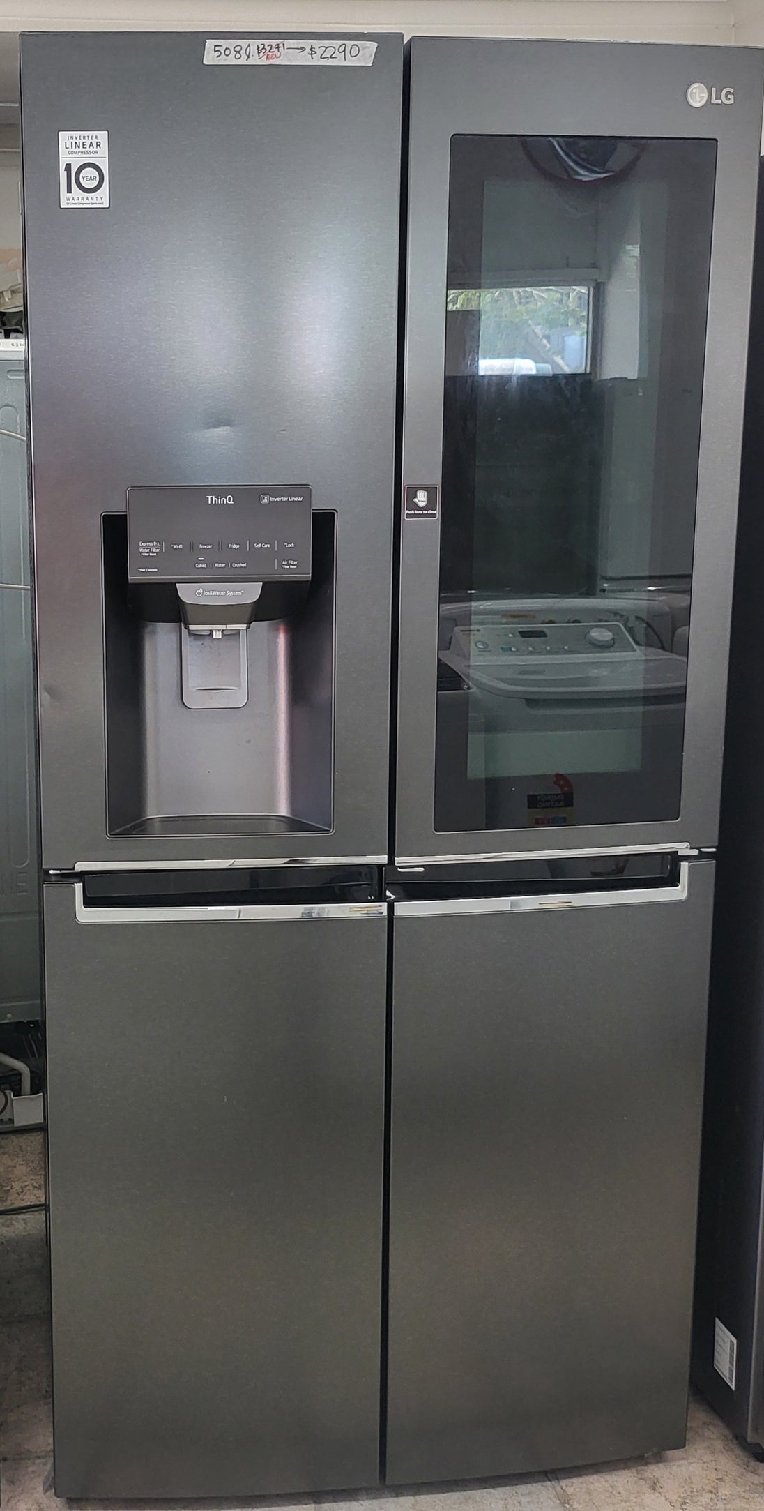 LG 508L InstaView™ Door-in-Door® French Door Fridge Cheap World Online