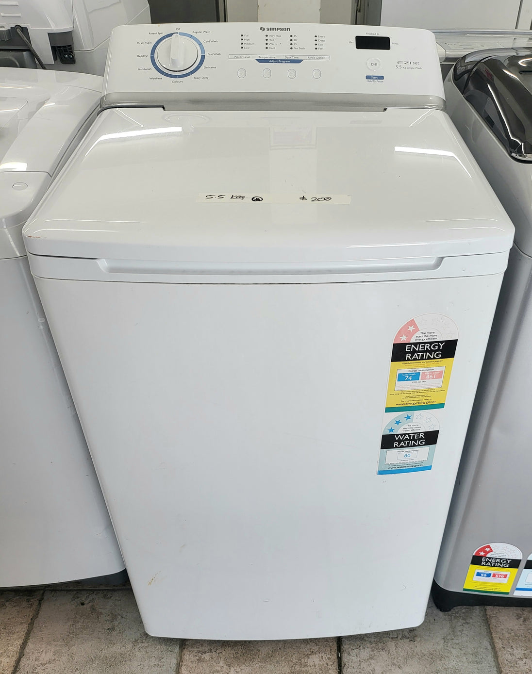 Simpson 5.5 kg top loader washing machine Cheap World Online