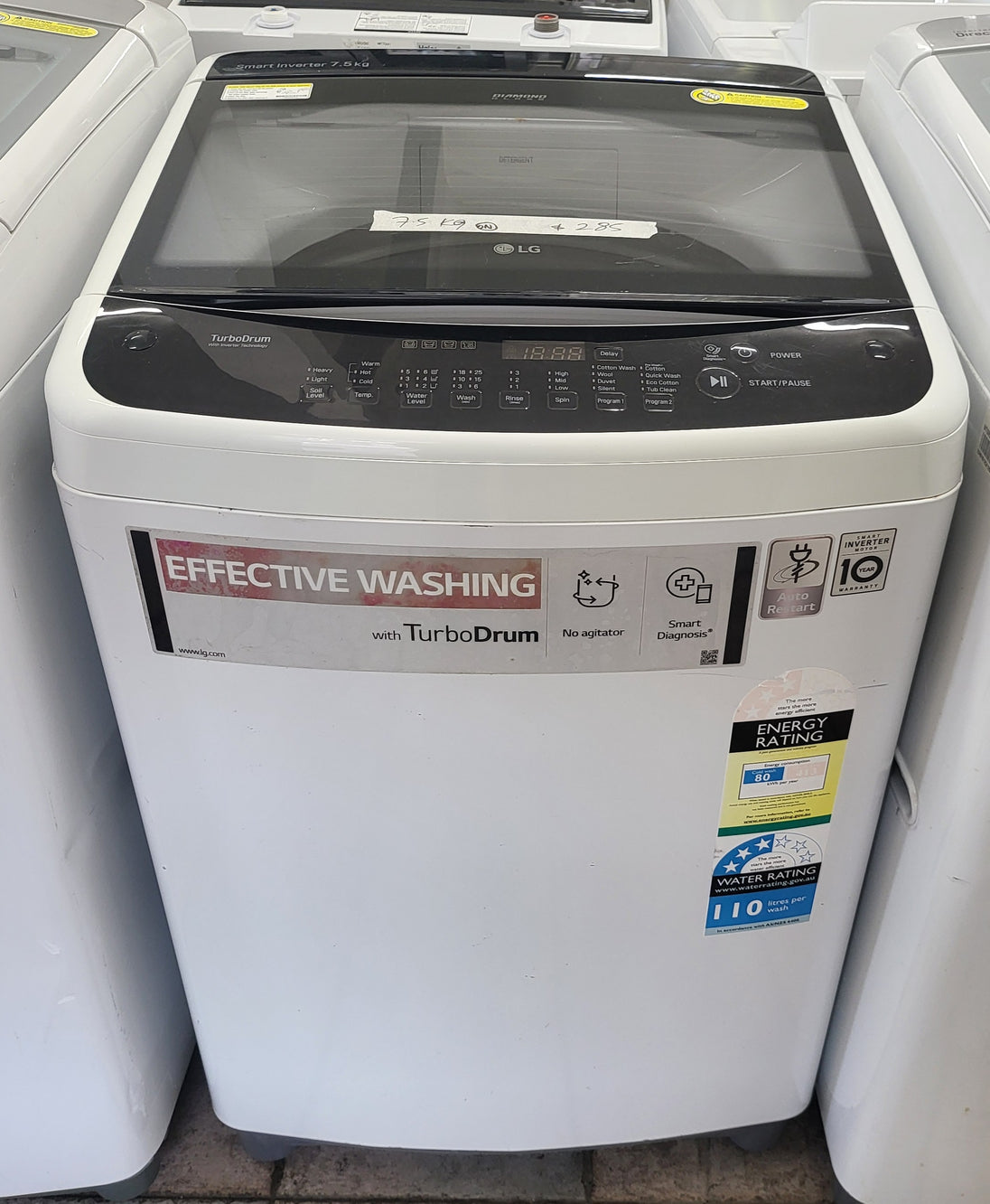 LG 7.5 kg top loader washing machine Cheap World Online